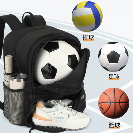 Waterproof Sports Backpack for Football, Basketball & Volleyball