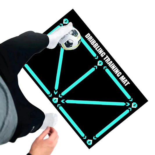 Children’s Indoor Football Dribbling Training Mat – Foldable, Non-Slip Design