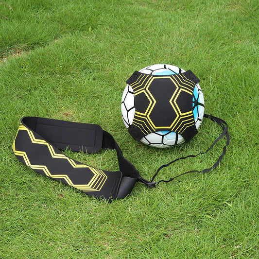 Football Kick Training Belt with Juggle Ball Holder for Skill Practice