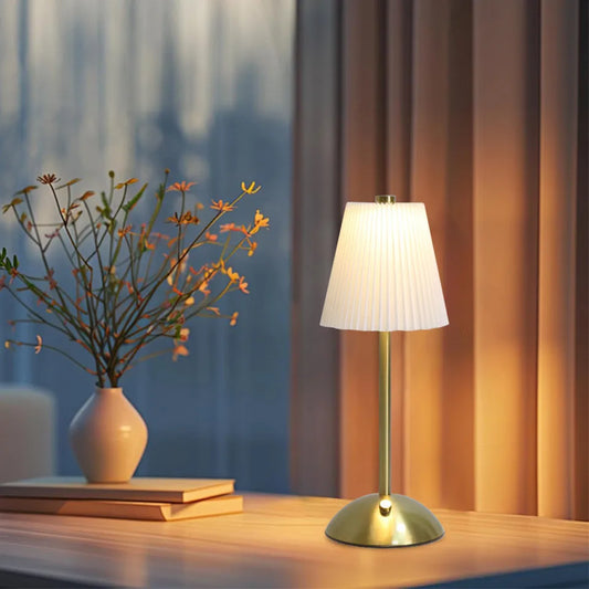 Wireless Rechargeable LED Touch Desk Lamp, Table Night Light Decor Bar