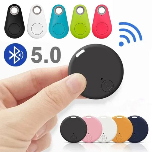 Smart Bluetooth GPS Key Finder Tag Keychain for Wallet, Pets, Child Tracker