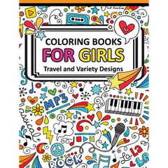 Coloring Book for Girls Doodle Cutes: The Really Best Relaxing Colouring Book For Girls 2017 (Cute, Animal, Dog, Cat, Elephant, Rabbit, Owls, Bears, K