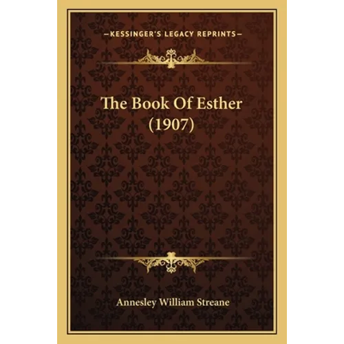 The Book Of Esther (1907)
