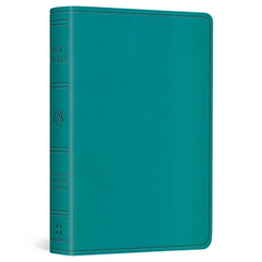 ESV Vest Pocket New Testament with Psalms and Proverbs, Red Letter (Trutone, Teal)