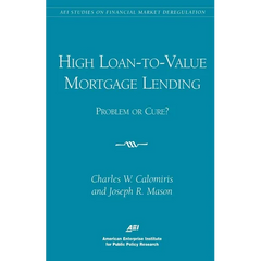 High Loan-To-Value Mortgage Lending: Problem or Cure?