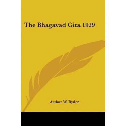 The Bhagavad Gita 1929