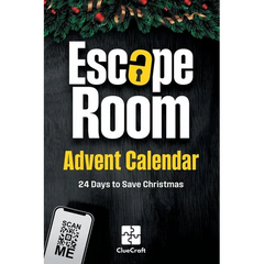 The Escape Room Advent Calendar: A Christmas Crime to Solve - 24 Days to Save Christmas - An Advent Riddle Book for Adults