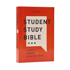 Student Study Bible: A Guide to Knowing and Living God's Word (Nkjv, Softcover, Red Letter, Comfort Print)