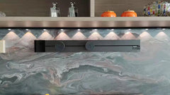 Wireless Ultra-Thin Motion Sensor LED Cabinet Light, USB Rechargeable, 3 Colors