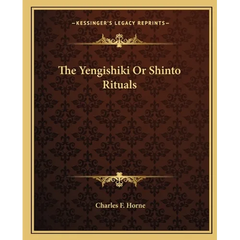 The Yengishiki Or Shinto Rituals