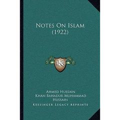 Notes On Islam (1922)