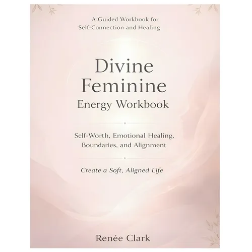 Divine Feminine Energy Workbook: A Guide to Self-Worth, Emotional Healing, Boundaries, and Living a Soft, Aligned Life