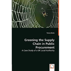 Greening the Supply Chain in Public Procurement