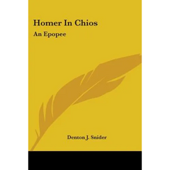 Homer In Chios: An Epopee