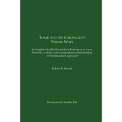 Torah and the Chronicler's History Work
