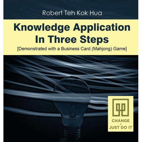 Knowledge Application In Three Steps: Demonstrated with a Business Card (Mahjong) Game