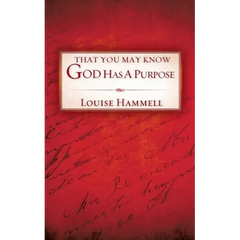 That You May Know God Has a Purpose