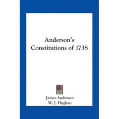 Anderson's Constitutions of 1738