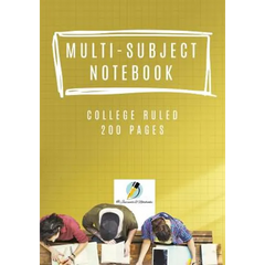 Multi-Subject Notebook College Ruled 200 Pages