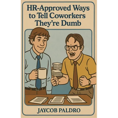 HR-Approved Ways to Tell Coworkers They're Dumb: The Hilarious Handbook to Office Sarcasm, Witty Jokes & Corporate Humor (Funny Gifts for Co-Workers)