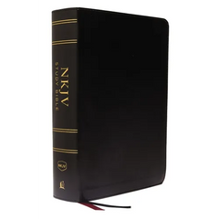NKJV Study Bible, Imitation Leather, Black, Full-Color, Comfort Print: The Complete Resource for Studying God's Word