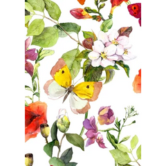 UNDATED DAILY PLANNER & BUSINESS ORGANIZER (Pink Butterfly)
