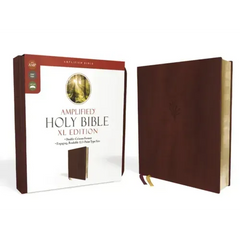 Amplified Holy Bible, XL Edition, Leathersoft, Burgundy