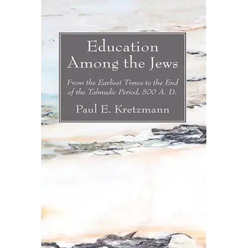 Education Among the Jews