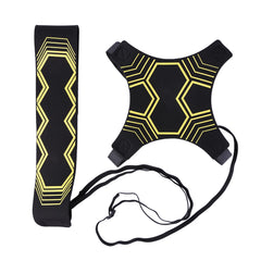 Football Kick Training Belt with Juggle Ball Holder for Skill Practice