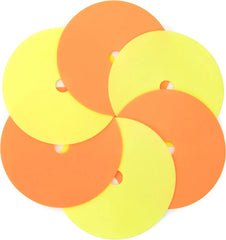 10-Piece Sports Training Flat Cones – Portable Speed & Agility Marker Discs