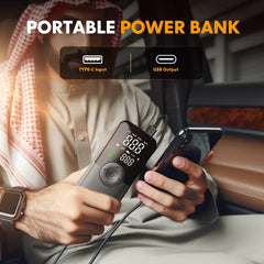 CARSUN Rechargeable Air Compressor for Car, Motorcycle, Bicycle & Balls