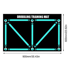 Children’s Indoor Football Dribbling Training Mat – Foldable, Non-Slip Design