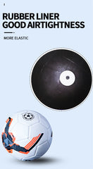 Wear-Resistant Soft Soccer Ball for Training & Competition (Size 4/5)