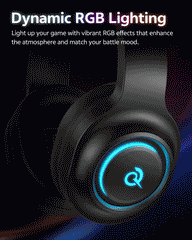 QCY Heroad V200 Wireless Over-Ear Headphones – 50mm Driver, 7.1 Surround Sound