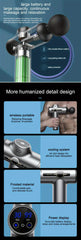 Portable Fascia Massage Gun – Deep Muscle Vibration for Neck, Back & Body Recovery