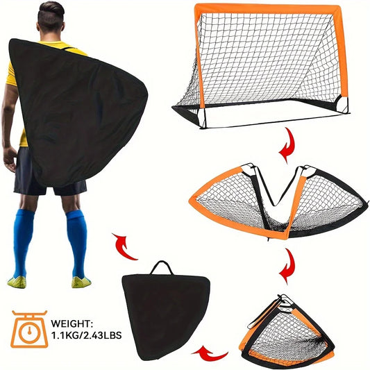 Portable Foldable Soccer Goal for Kids – Indoor & Outdoor Training Net