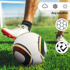 High-Quality Size 5 PU Soccer Ball for Outdoor Match & Team Training
