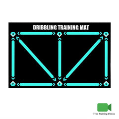 Children’s Indoor Football Dribbling Training Mat – Foldable, Non-Slip Design