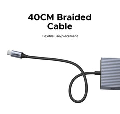 UGREEN 12-in-1 USB-C Docking Station with Dual HDMI 4K@120Hz, DP, 100W PD