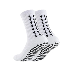 6-Pair Unisex Football Grip Socks – Towel Bottom Athletic Sports Socks