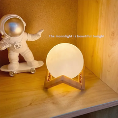 Moon Galaxy LED Book Light – Night Lamp for Children’s Bedroom & Gifts