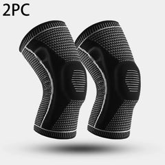 Silicone Patella Knee Strap Brace – Meniscus Support & Compression for Sports