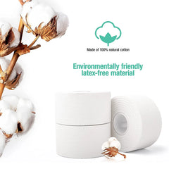 Athletic Sports Tape (4 Rolls) – Very Strong Support, Clean Removal, Ideal for Athletes & Trainers