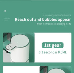 380ML Rechargeable Automatic Soap Dispenser with Adjustable Sensor