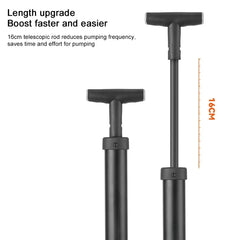 Portable Bicycle & Ball Hand Air Pump – Compact Multi-Sport Inflator