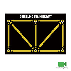 Children’s Indoor Football Dribbling Training Mat – Foldable, Non-Slip Design