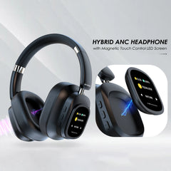 Siindoo JH-ANC930Plus Hybrid Wireless ANC Headphones with LED Touch Control