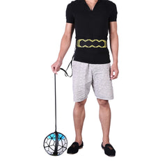 Football Kick Training Belt with Juggle Ball Holder for Skill Practice