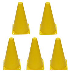 5-Pack Soccer Obstacle Marker Buckets – 23cm (9-Inch) Plastic Training Cone Sets