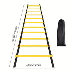 Portable Agility Ladder for Speed Training, Flexibility & Sports Performance